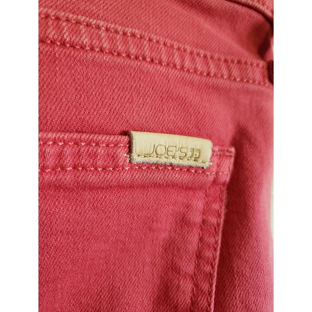 Joes Jeans Womens Size 29 Pomegranate The Milla High Rise Straight Ankle Denim - Picture 12 of 16